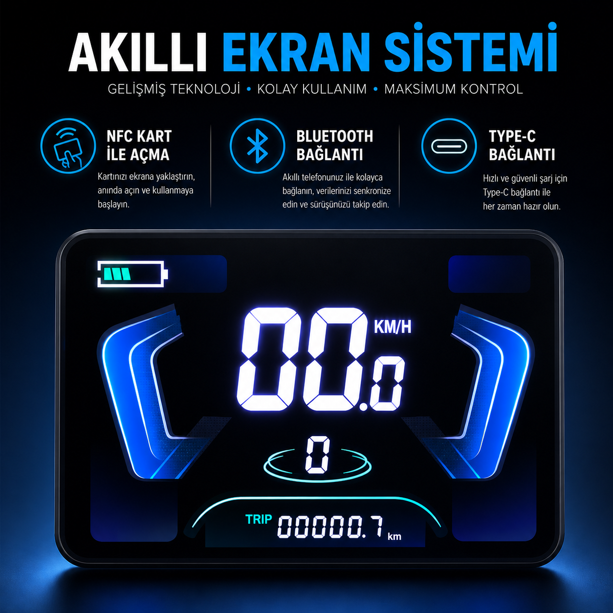 Geniş LCD Ekran