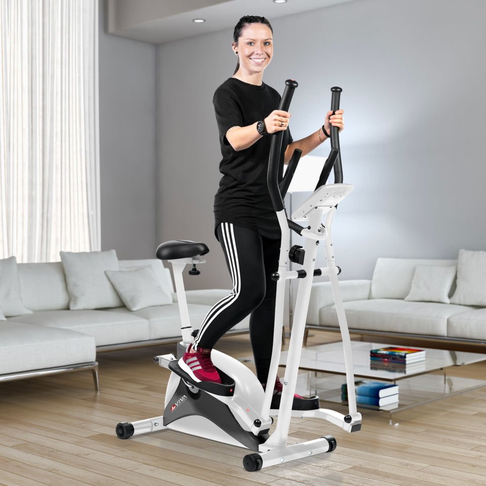 AsVIVA C16 Eliptik Fitness Bluetooth  Çapraz Bisiklet & Egzersiz Bisikleti | Çok Fonksiyonlu