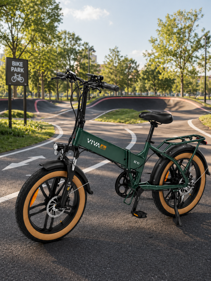 AsVIVA BZ10 20 Jant Fat Bike Elektrikli Bisiklet